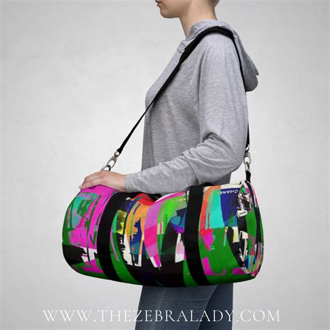 Chanel Pop Art Print Duffel or Duffle Bag — THE ZEBRA LADY